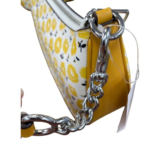 Coach Floral PT Teri yeloow Shoulder handbag SKU 9123 - Picture 14 of 16